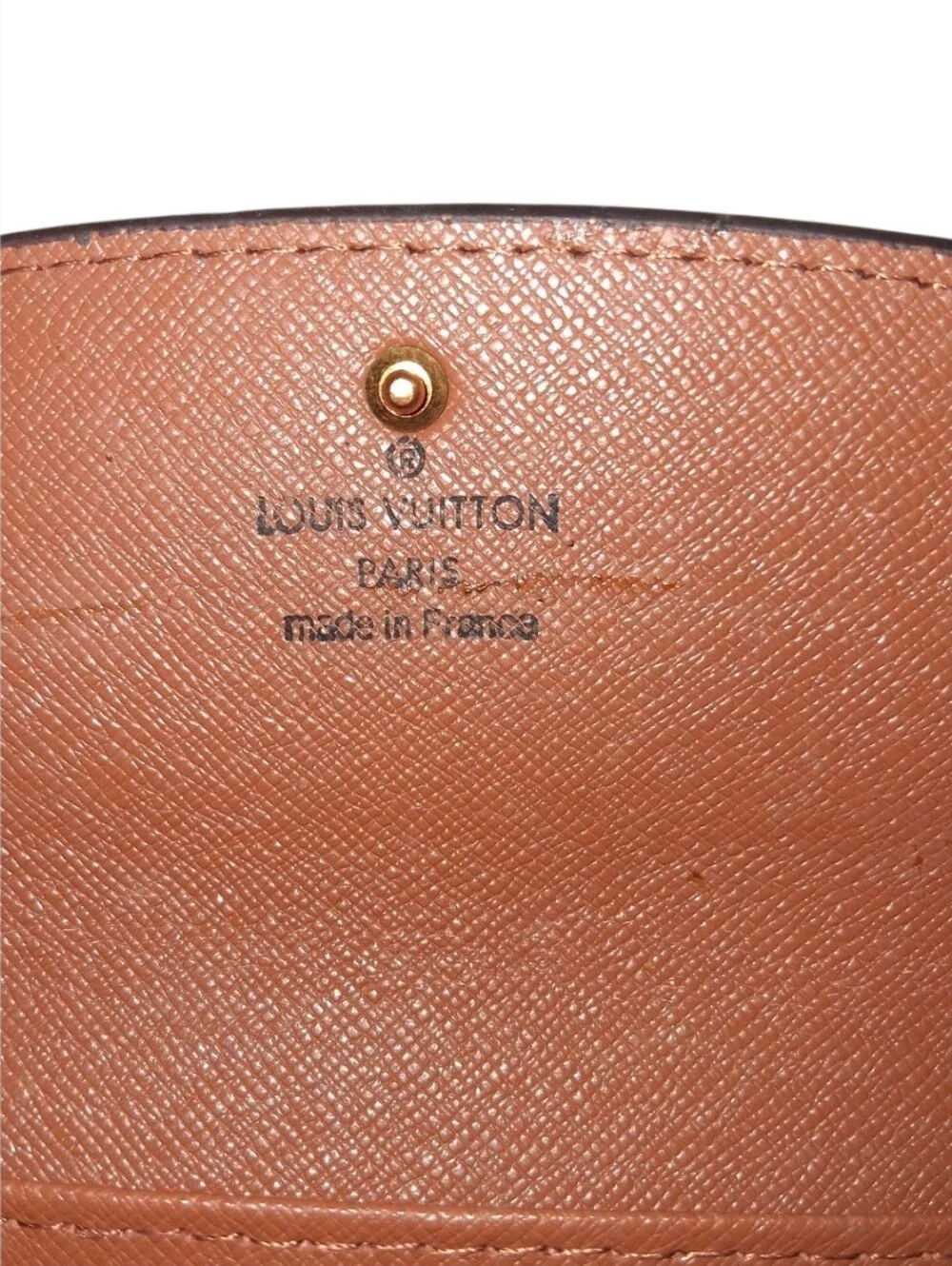 Louis Vuitton Brown Monogram Canvas Clutch Wallet